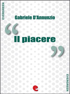 cover image of Il Piacere